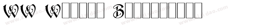 WW Wraith Bats字体转换